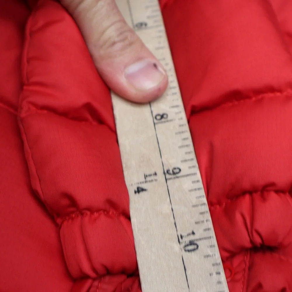 Ralph‎ Lauren Bunting Kids 24M Red Quilted Puffer Snowsuit Winter Mittens Footed
